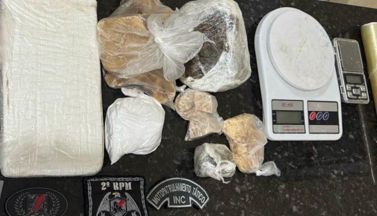 PMMA apreende drogas e materiais para tráfico em Caxias