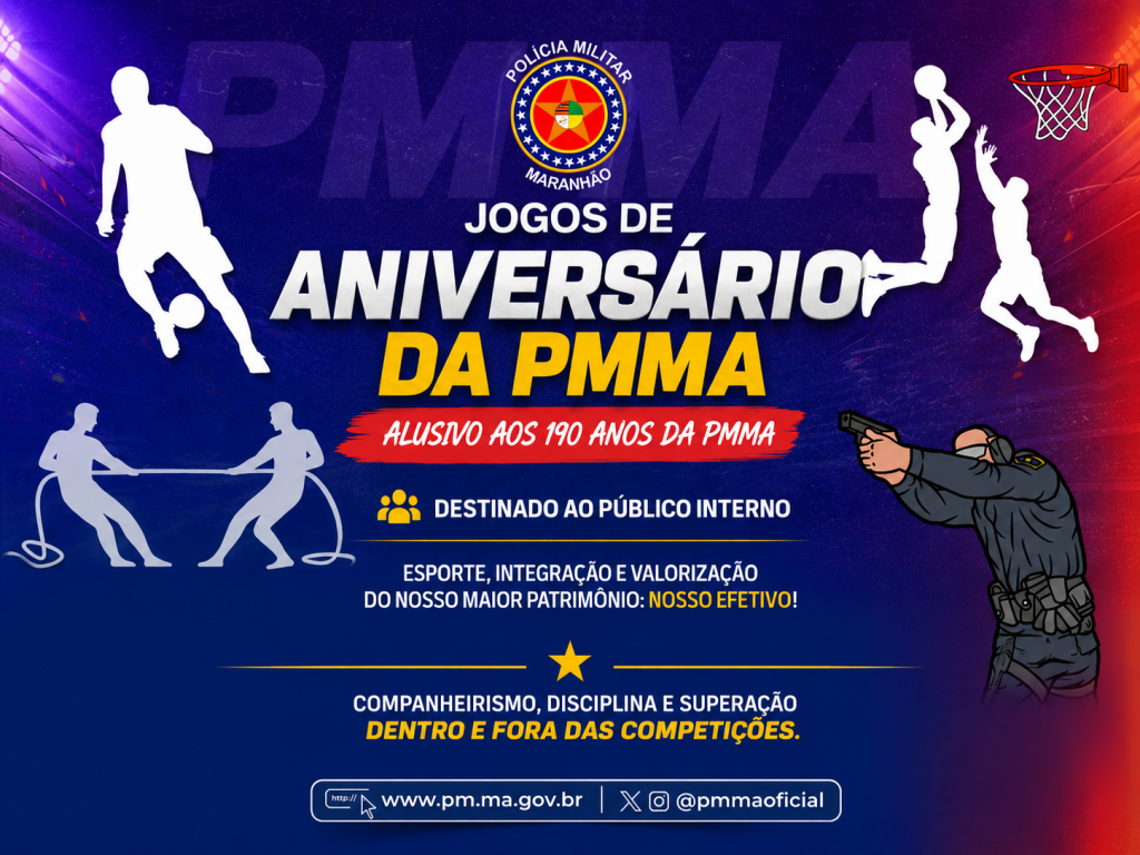 Jogos de Aniversário da PMMA promovem integração e valorização do efetivo