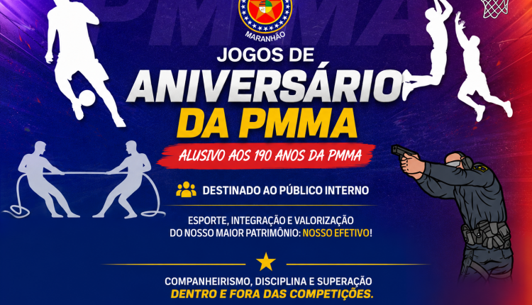 Jogos de Aniversário da PMMA promovem integração e valorização do efetivo