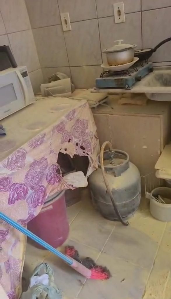 Policial militar de folga evita incêndio e resgata família em apartamento em São Luis-MA